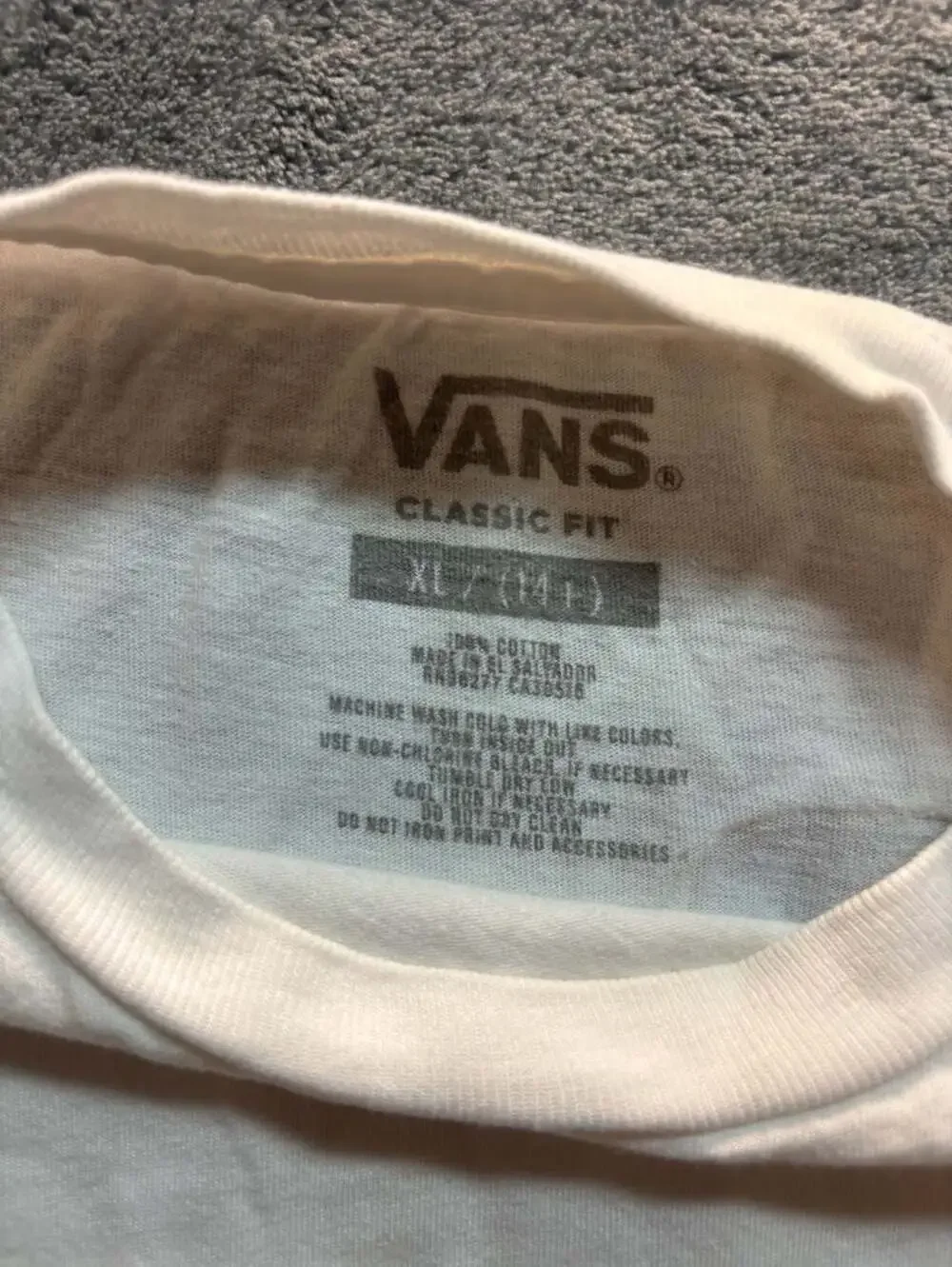 Vans OHIO Tshirt boys XL(14)